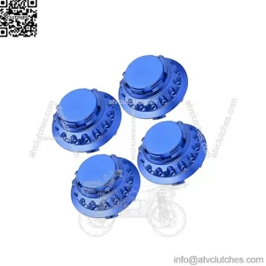 BMW Honda wheel center cover #blue