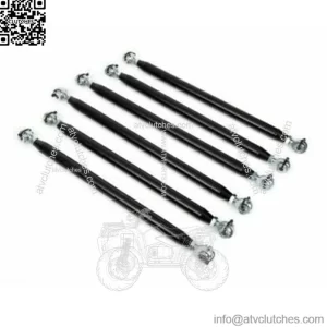 4130 Chromoly Can Am X3 Radius Rods (72") BLACK