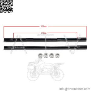 ATV 4130 Chrome Tie Rod +2" for all Yamaha Raptor 700, 700R & 700 SE