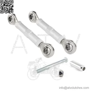 Kawasaki Z650 ABS 2017-2023 Adjustable Suspension Lower Link Silver