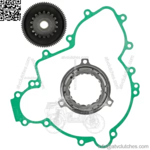 Starter Clutch Hub Sprag and Gear w/ Gasket Kit For Polaris ACE 570 EFI 2016 (For: Polaris RZR 570)