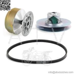 Primary Secondary Clutch Drive Driven w/ Belt For John Deere 4X2 6X4 Trail Gator