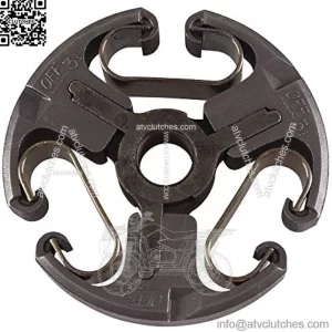646-100 Metal Clutch Assembly Compatible with/Replacement for Husqvarna: 362, 365, 371, 372 and 375 Chainsaws, Husqvarna: 503744401