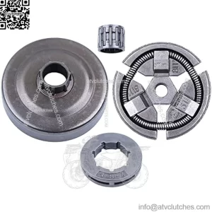3/8"-7T Clutch Drum Rim Sprocket Kit Fit for Husqvarna 262XP 261 262 254 Chainsaw