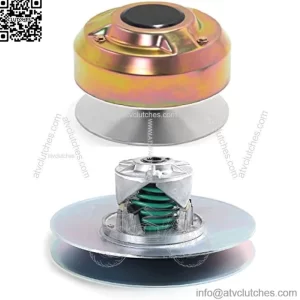 Primary and Secondary Drive Clutch Assembly AM138486 AM138487 Compatible with John Deere 4X2 4X4 HPX 6X4 HPX815E Gas Gator Utility Vehicles