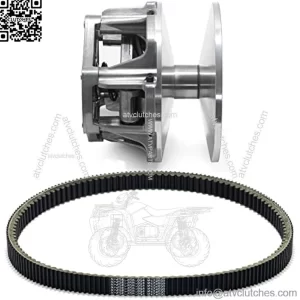 Primary Drive Clutch with Belt for John Deere XUV Gator Utility Vehicle 825i 825E 825M, Replaces AUC14491 AM146794, M174096