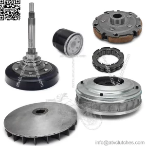 Wet Clutch Secondary Pulley Fixed Sheave Housing Shoe Carrier Assy for Hisun 400 UTV 400 MSU400 YS400 Massimo Supermach Menards Yardsport
