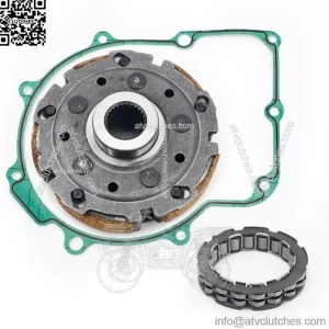Wet Clutch Assy Flange Nuts Pad Shoe One Way Bearing Gasket for Yamaha Rhino 660 2004-2007