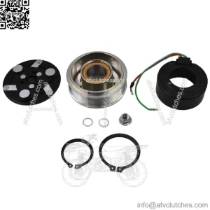 New A/C AC Compressor CLUTCH KIT Fit For 2007-11 Honda Civic Si Model 2.0 Liter