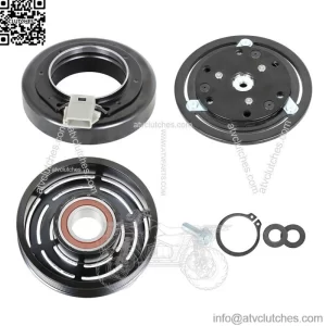 AC Compressor Clutch Kit Coil Pulley Plate For 2002 2003 Ford F150 4.6l 5.4l V8
