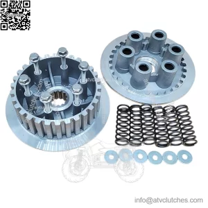 Clutch Kit Heavy Duty Springs Kit for Yamaha Raptor 700/700R YFM700/700R 2006-21