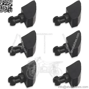 6-Pcs E-AM136805 Driven Clutch Button Kit Compatible with John Deere Gator CS CX TS XUV 620i 625i 650D Utility Vehicle, Replaces AM134019 AM136805