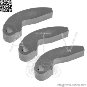 3x Clutch Weights For Arctic Cat ZR 8000 LXR 2014-2015 (For: Arctic Cat)