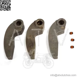 Snowmobile Set of 3 Clutch Weight Cam Arm w/ Set Screw 68g 0746-703