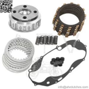 Clutch Basket Plates Springs Clutch Cover Gasket For Yamaha Banshee 350 YFZ350 1987-2006