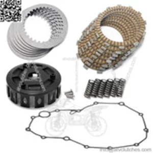 Clutch Basket Plates Springs Clutch Cover Gasket For Yamaha YFZ450X 2011