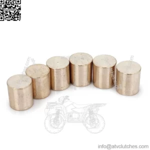 6pcs Wet Clutch Slug Kit for Yamaha Viking 700 2014 / Grizzly 700 2007-2015 / Grizzly 550 2009-2014