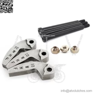 10WHF Primary Drive Clutch Weight Shift Bolt Set for Polaris ATV SPORTSMAN X / WORKER 500 2002 / SCRAMBLER 2X4 INTL 2009