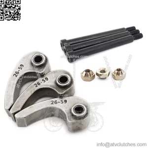 26-59 Primary Clutch Weight Shift Bolt Set for Polaris RZR 4 XP 900 / RZR XP 900 2012-2013 / RZR XP INTL 2012