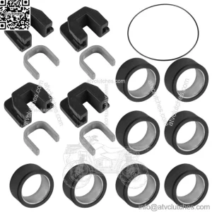 Clutch Roller Weight Slider Spacer O-Ring for Yamaha Wolverine 450 YFM450F 06-10
