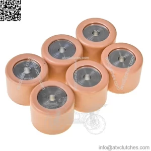 Variator rollers / weights 19x15.5 - 7.50g, 6 pcs, Aprilia 50 / Derbi 50 / Gilera 50 / Piaggio 50 / Vespa