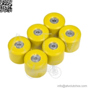 Variator rollers / weights 19x17 - 10.00g, 6 pcs, Aprilia / Derbi / Piaggio / Vespa 125-150