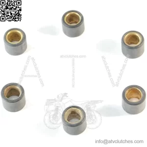 18X14 (13G) Most Common Gy6-125, Gy6-150 ATVs, Gokarts, Scooters, UTVs Clutch Roller Weights Set