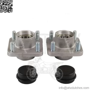 2 CLUB CAR FRONT WHEEL HUB ASSEMBLY W/ BEARINGS FOR PRECEDENT DS 03.5+ 102357701