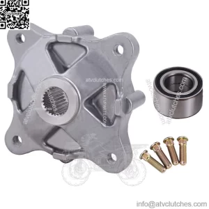 Rear Wheel Hub W/ Stud & Bearing Kit for Polaris Sportsman 400 4x4 HO 2011-2014