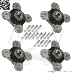 Front Rear Wheel Hub fits Polaris RZR XP 1000 / RZR XP 4 1000 2018-2021 w/ Bolt (For: Polaris)