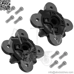 Front Left & Right Wheel Hub w/Studs for Polaris Ranger 1000 XP 2017  (For: Polaris)