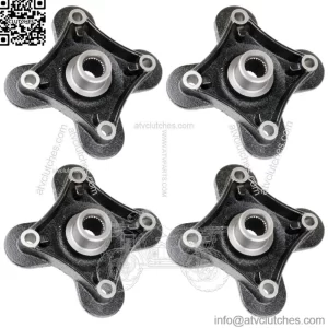 Front Rear Wheel Hub for Polaris RZR XP 1000 2014-20 / RZR XP 4 1000 2014-17 /4X (For: Polaris)