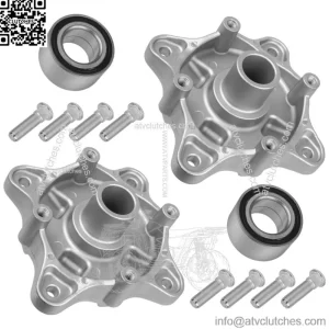 Rear Wheel Axle Hub W/Bearing Bolt for Polaris Sportsman 500 4X4 EFI 2007-2014 (For: Polaris Sportsman 570)