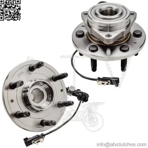 8pc Front Wheel Bearing and Hubs Sway Bar Tierods for Chevy Silverado 1500  (For:  Silverado 1500)