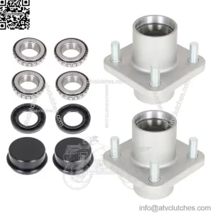 Golf Cart Front Hub Assembly Wheel Hubs For EZGO TXT/ Medalist G&E 1976-2001.5