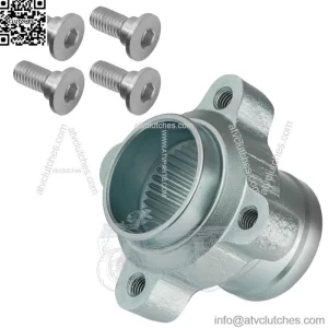 Rear Brake Rotor Hub For Yamaha Raptor 700 700R YFM700 YFM700R 2006-2022 (For: Yamaha Raptor 700)