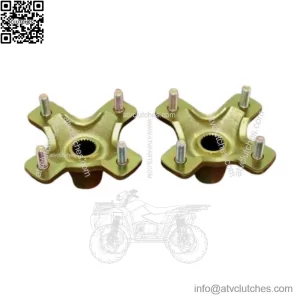 2 x Rear Hubs Honda 450R 400EX 300EX TRX450R TRX400EX TRX250X 4x110mm axle