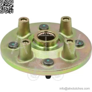 Wheel Hub - Front, UTV, Hisun, 700cc, 27 Spline Trivalent zinc