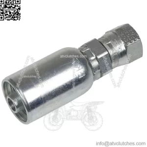 Female Jic 37?? Swivel Straight Crimp Coupling Fits Universal Products Models