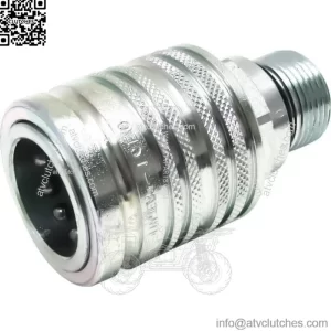 S.119942 FEMALE COUPLER,SHORT, M22 X 1.5 MALE