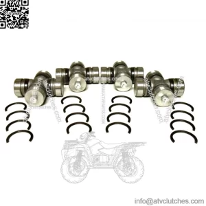 Rear Axle U-Joint Set for Kawasaki Mule 2510 2520 3000 3010 3020 4000 4010 (For: More than one vehicle)