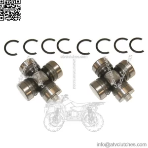Drive Shaft U-Joint Pair for Kawasaki Mule 610 2510 3010 4010 Teryx, 49050-1002 (For: More than one vehicle)