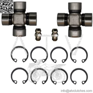 Can Am ATV UTV rear driveshaft u-joint set 715900326 705500304 703000022
