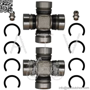 Arctic Cat 650 rear driveshaft u-joint set 2004 - 2008 0402-944 1402-162