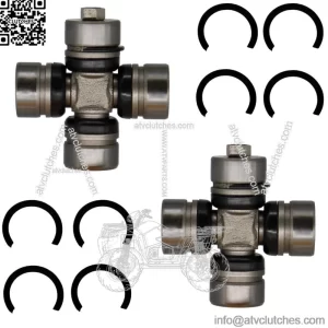 Kawasaki Prairie 400 front driveshaft u-joint set 1997 1998 49050-1057