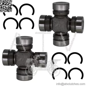 Suzuki King Quad Vinson rear driveshaft u-joint set 27200-73813 27200-73810