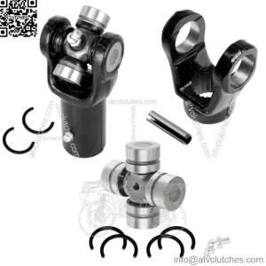 Front Propeller Shaft Yoke for Polaris General 1000 2016 2017 3260133 3235619 (For: Polaris)