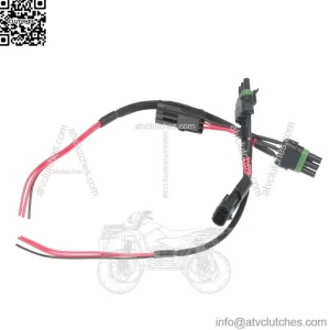 Two Tail Light Auxiliary Power Plug Quick Harness for 17-23 Can-Am Maverick X3