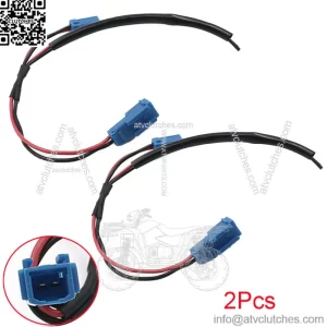 2Pcs Power Plug Connector Pigtail Wiring Accessory For Can-Am Maverick X3 4x4