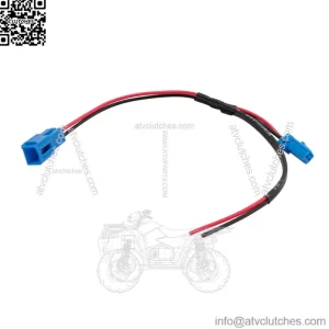 UTV Power Port Pigtail Fiber Optic Wiring Adapter for Can-Am Maverick X3